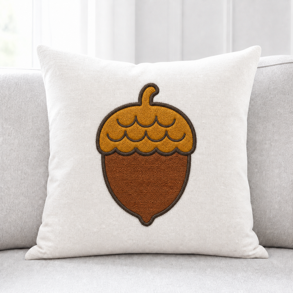 Autumn Acorn realistic lifestyle product mockup