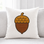 Autumn Acorn realistic lifestyle product mockup