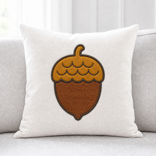 Autumn Acorn realistic lifestyle product mockup