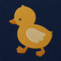 Meadow Baby Duck machine embroidery design stitch preview