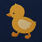 Meadow Baby Duck machine embroidery design stitch preview