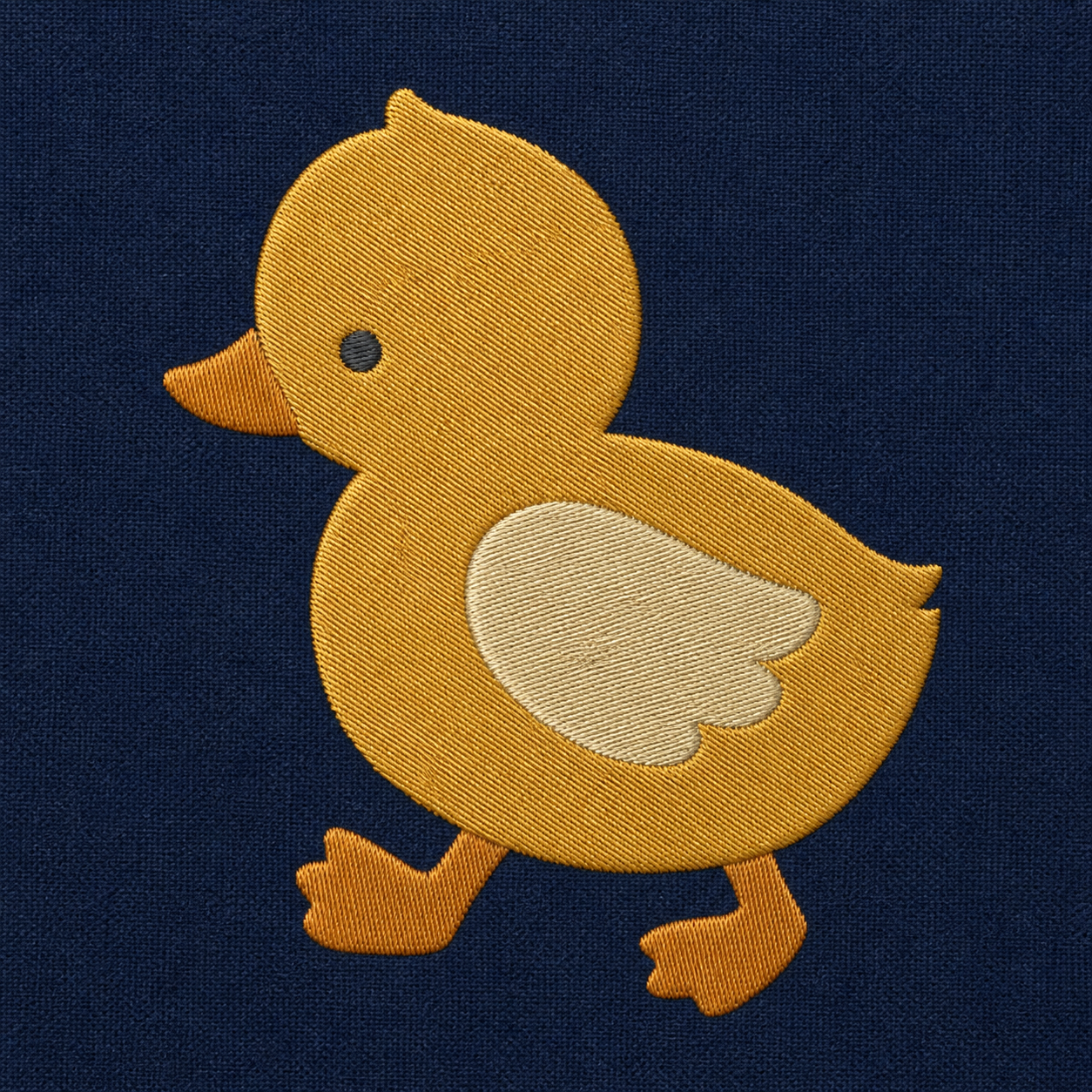 Meadow Baby Duck machine embroidery design stitch preview