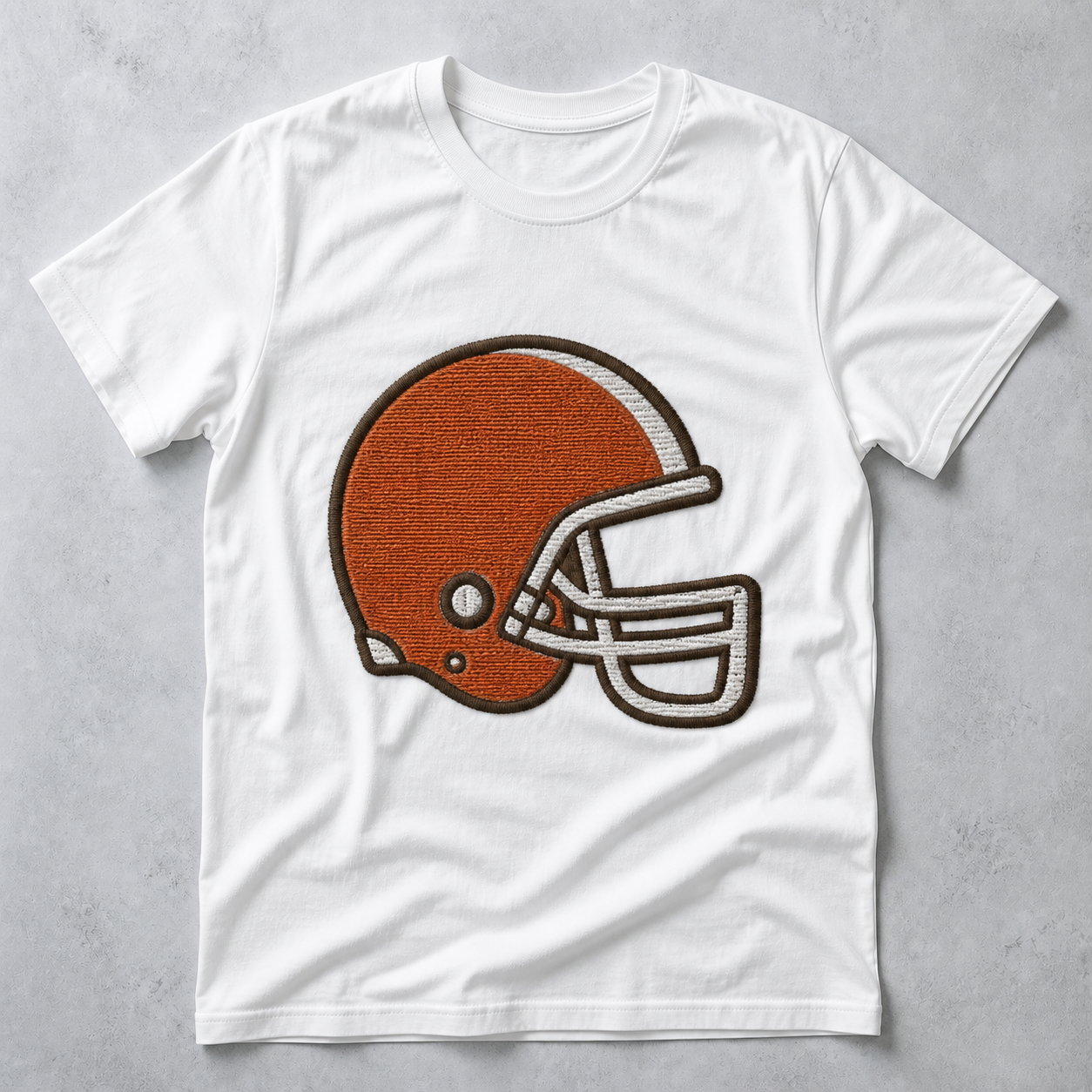 Autumn Football Helmet realistic lifestyle product mockup