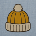 Autumn Knit Beanie machine embroidery design stitch preview