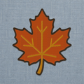 Autumn Maple Leaf machine embroidery design stitch preview