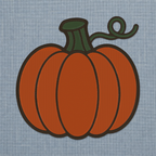 Autumn Pumpkin machine embroidery design stitch preview