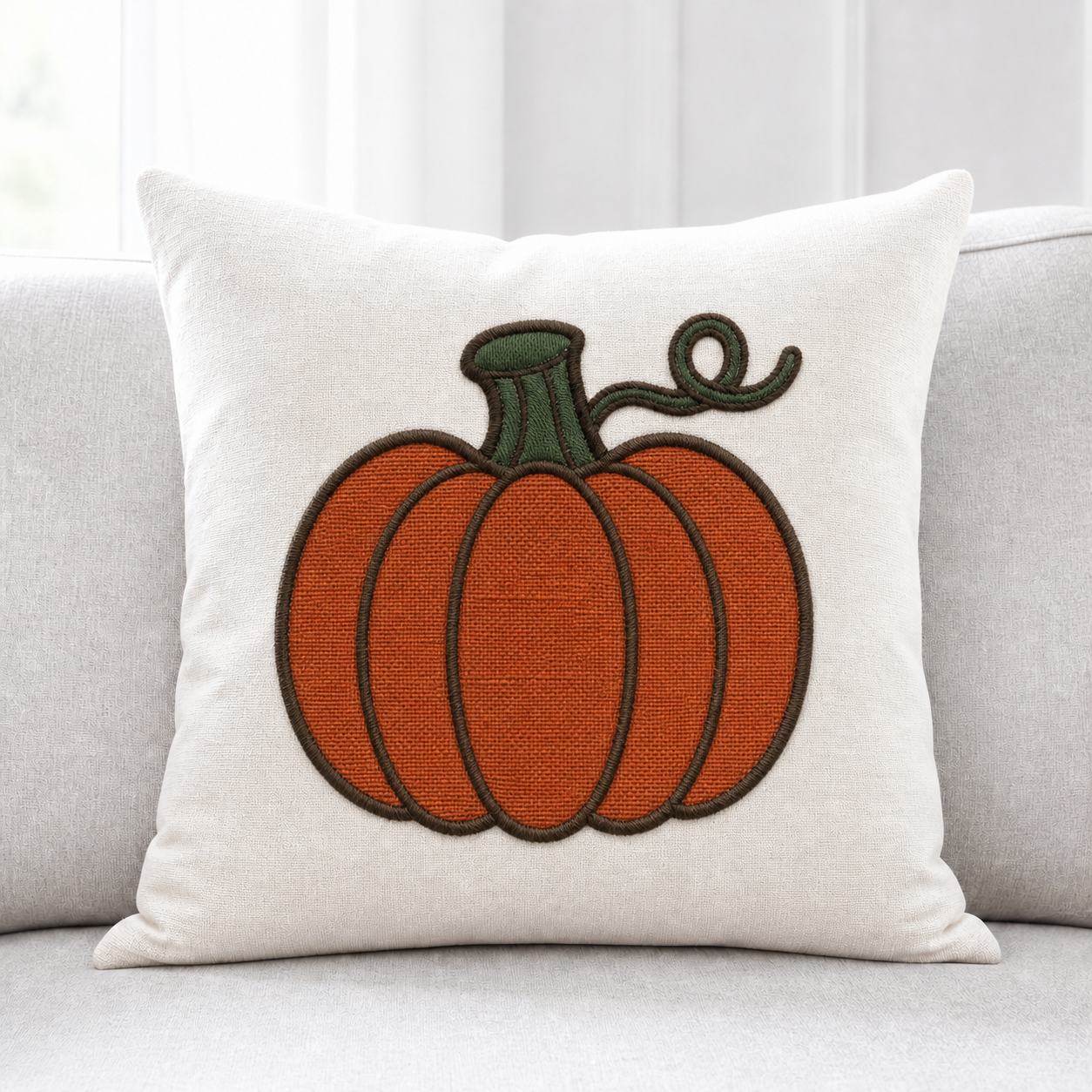 Autumn Pumpkin realistic lifestyle product mockup
