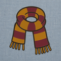 Autumn Scarf machine embroidery design stitch preview
