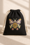 Gilded Quest Moth Dice machine embroidery design product mockup