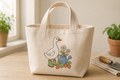 Goose Garden Boots and Watering Can Machine Embroidery Design, Instant Download product mockup