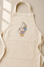 Goose Garden Potted Daisy Machine Embroidery Design, Instant Download product mockup