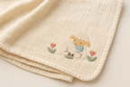 Meadow Baby Lamb Machine Embroidery Design, Instant Download product mockup