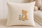 Meadow Baby Teddy Bear Machine Embroidery Design, Instant Download product mockup