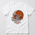 Sorry, Can't - It's Football Season on a white T-shirt